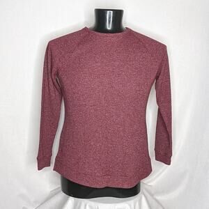 Magellan Men's Long Sleeve Thermal Shirt LG Maroon Excellent